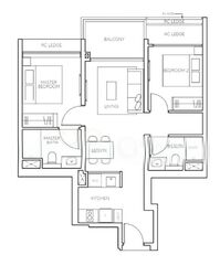 Amo Residence (D20), Apartment #518956001